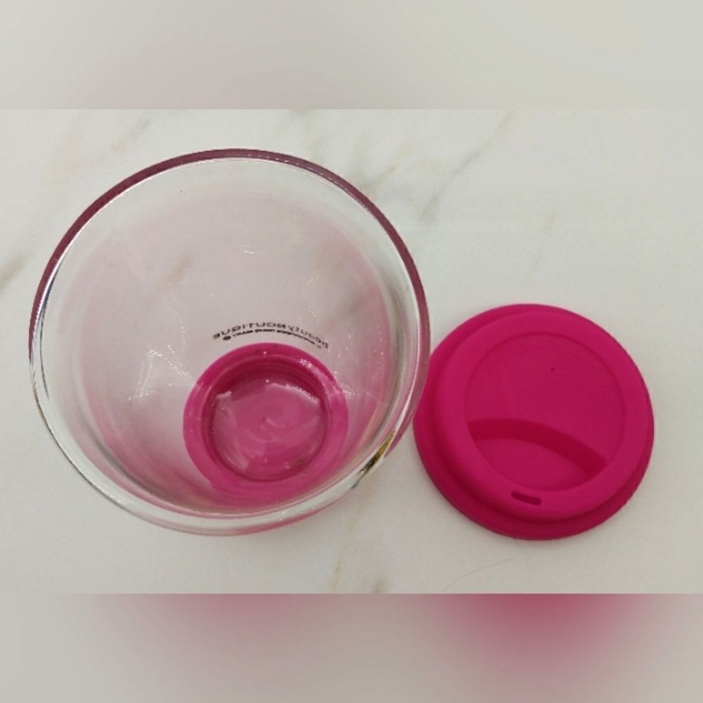 Free Barbie Neon Pink Coffee Tea Travel Mug New! - Picture 8 of 11